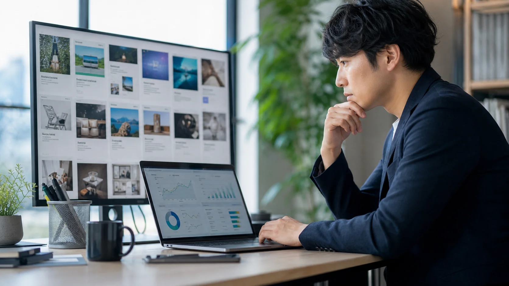 AIで広告クリエイティブと広告データを分析する個人事業主